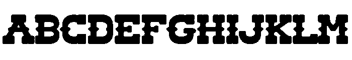 Wild Howdy Font UPPERCASE