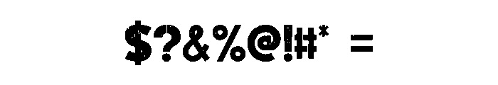 Wild Jungle Regular Font OTHER CHARS