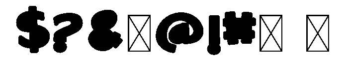 Wild Life Warm CF Font OTHER CHARS