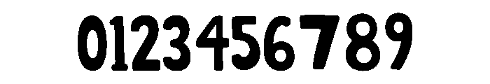Wild Marker Bold Font OTHER CHARS
