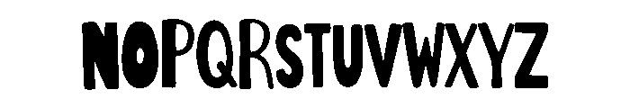Wild Marker Bold Font UPPERCASE