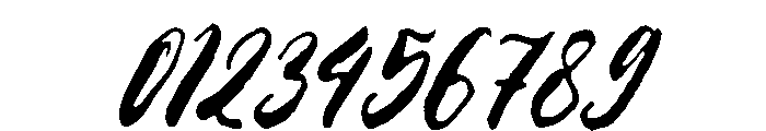 Wild Scribble Italic Font OTHER CHARS