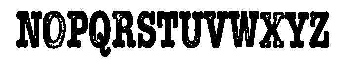 Wild Spur Font UPPERCASE