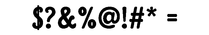 Wild Sunkie Regular Font OTHER CHARS