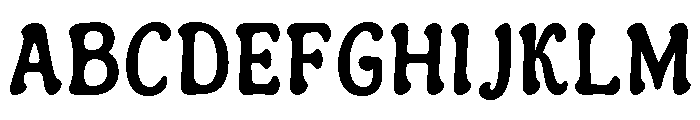Wild Sunkie Regular Font UPPERCASE