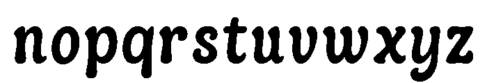 Wild Sunkie Regular Font LOWERCASE