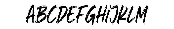 Wild Taker Font UPPERCASE
