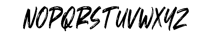 Wild Taker Font UPPERCASE