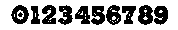 Wild West Rider Font OTHER CHARS
