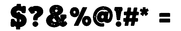Wild West Rider Font OTHER CHARS