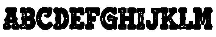 Wild West Rider Font UPPERCASE
