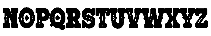 Wild West Rider Font UPPERCASE