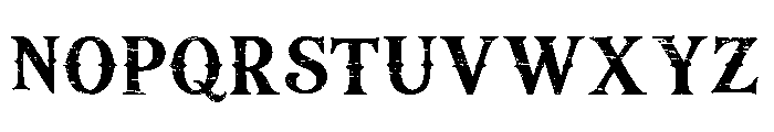 Wild Western Font LOWERCASE
