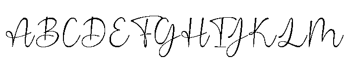Wild flower honey Signature Reg Font UPPERCASE