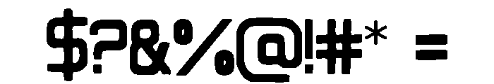 WildWestwood Font OTHER CHARS