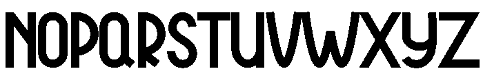 Wildchill Font LOWERCASE