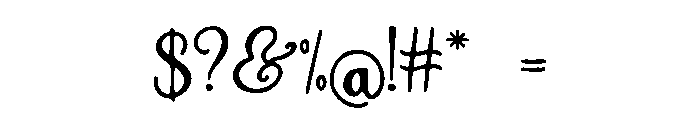 Wildebeest Font OTHER CHARS