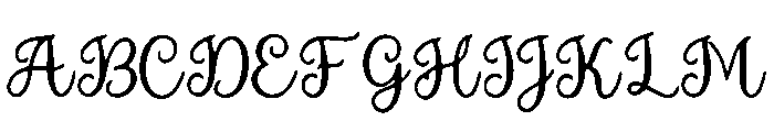Wildebeest Font UPPERCASE