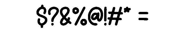 Wilder Easter Regular Font OTHER CHARS