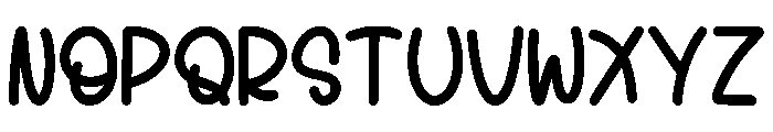 Wilder Easter Regular Font UPPERCASE