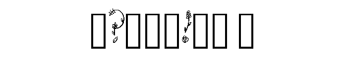 Wildflower By Squeeb Cr Regular Font OTHER CHARS