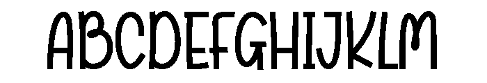 Wildflower Handwriting Font UPPERCASE