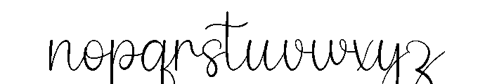 Wildflower Honey Font LOWERCASE