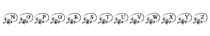 Wildflower Infinity Font LOWERCASE