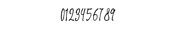 Wildflower Notes Font OTHER CHARS