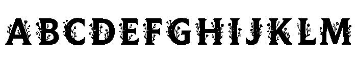 Wildflower Regular Font UPPERCASE