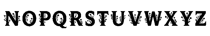 Wildflower Regular Font UPPERCASE