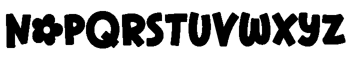 Wildflower School Bold Font UPPERCASE