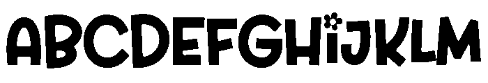 Wildflower School Thin Font UPPERCASE