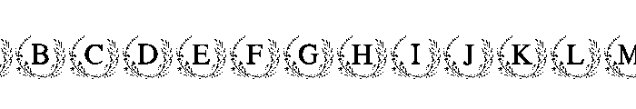 Wildflower1 Font UPPERCASE