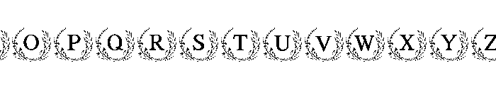 Wildflower1 Font UPPERCASE