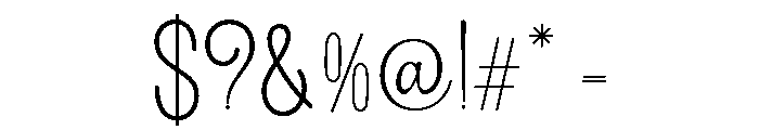Wildflowerhoney-Regular Font OTHER CHARS