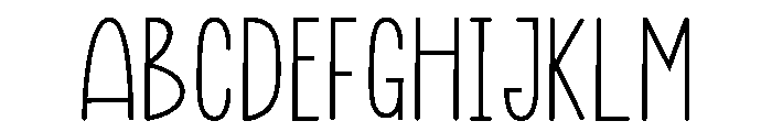 Wildflowerhoney-Regular Font UPPERCASE