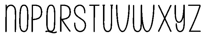 Wildflowerhoney-Regular Font LOWERCASE