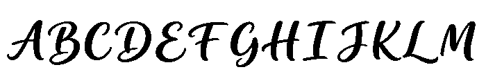 Wildheart Regular Font UPPERCASE
