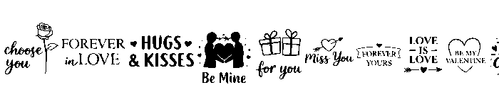 Wildheart Sticker Doodle Font LOWERCASE