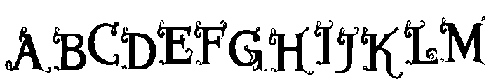 Wildly Font UPPERCASE