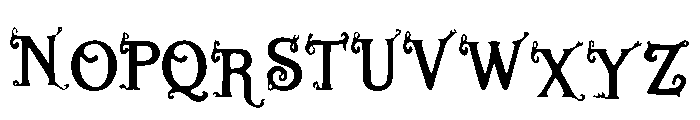 Wildly Font UPPERCASE