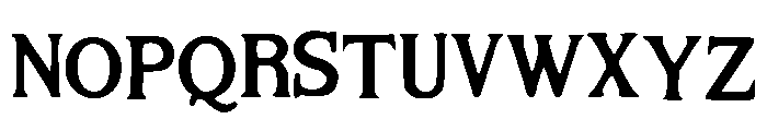 Wildly Font LOWERCASE