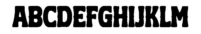 Wildmont Font UPPERCASE