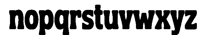 Wildmont Font LOWERCASE