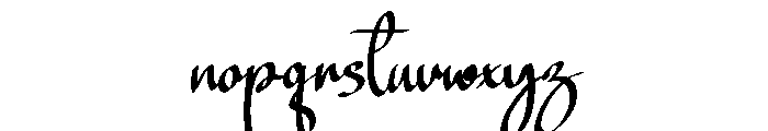 Wildmora Font LOWERCASE