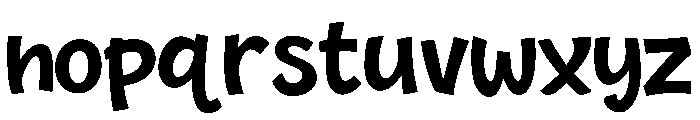 Wildnest Font LOWERCASE