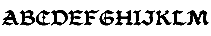 Wildrune Font UPPERCASE