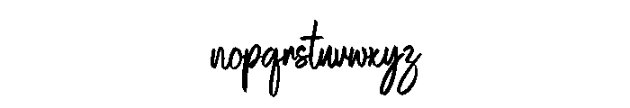Wildspur Font LOWERCASE