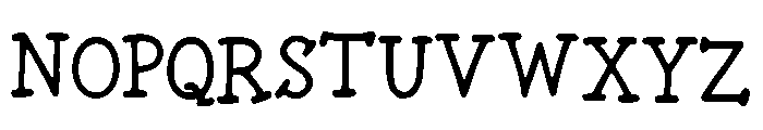Wildwood_Bold Font UPPERCASE